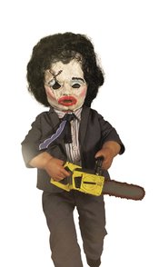 LIVING DEAD DOLLS TEXAS CHAINSAW MASSACRE LEATHERFACE DOLL (