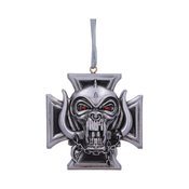 MOTORHEAD WARPIG CROSS 2.4IN HANGING ORNAMENT