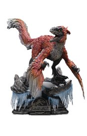 JURASSIC WORLD DOMINION PYRORAPTOR 1/10 SCALE STATUE  (