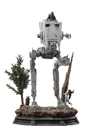 STAR WARS AT-ST & CHEWBACCA 1/10 SCALE STATUE