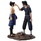 NARUTO SHIPPUDEN RED EYES SASUKE & ITACHI ICHIBAN MOMENT FIG