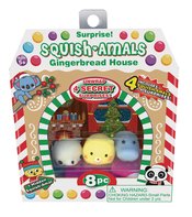 ZORBITZ SQUISH AMALS GINGERBREAD HOUSE 12 CT DISPLAY  (