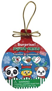 ZORBITZ SURPRISE SQUISHAMALS ORNAMENT 12 CT DISPLAY  (C