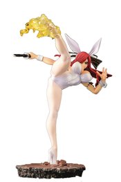 FAIRY TAIL ERZA SCARLET HIGH KICK WHITE BUNNY 1/6 FIG