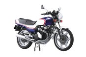 HONDA CBX400F PEARL CANDY BLUE 1/12 DIECAST MOTORCYCLE