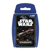 TOP TRUMPS STAR WARS STARSHIPS GAME  (AUG248771)