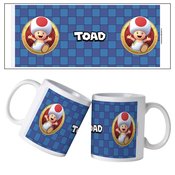 NINTENDO SUPER MARIO 3D PORT TOAD 11OZ CERAMIC MUG