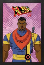 X-MEN 97 BISHOP PORTRAIT 11X17 FRAMED POSTER