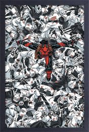 MARVEL DEADPOOL BONJOUR 11X17 FRAMED POSTER