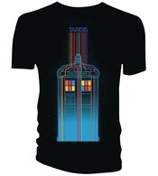 DOCTOR WHO NEON LINES TARDIS TS XXL