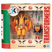 TRANSFORMERS X NARUTO KURAMA & GAMAKICHI AF