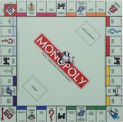 MONOPOLY BOARD 3D FOAM MAGNET