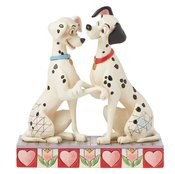 DISNEY TRADITIONS 101 DALMATIONS PONGO & PERDITA 6IN FIGURE