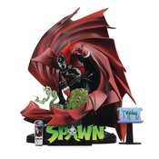 SPAWN BLACK WHITE & RED SPAWN 1 STATUE