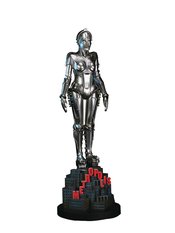 METROPOLIS MASCHINENMENSCH 1/4 POLYRESIN STATUE SILVER