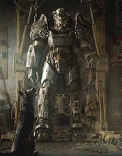 FALLOUT POWER ARMOR LIMITED EDITION 11X14 ART PRINT