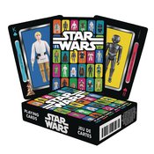 SW ACTION FIGURES PLAYING CARDS