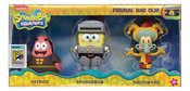 SPONGEBOB SQUAREPANTS 3D FOAM BAG CLIP 3PC SET