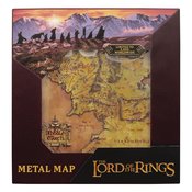 THE LORD OF THE RINGS METAL MAP