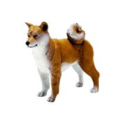 SAFARI SHIBA INU TOY FIG