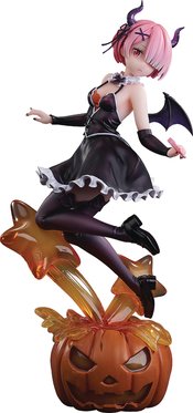 RE ZERO STRATING LIFE RAM PHANTOM NIGHT WIZARD 1/7 FIG