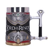 LOTR ARAGORN TANKARD 6.1IN