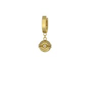 YU GI OH MILLENNIUM EYE GOLD EARRING