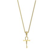 YU GI OH MILLENNIUM KEY 24IN GOLD NECKLACE