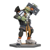 TMNT X CLOGTWO URBAN COMBAT MICHELANGELO 10IN STATUE  (