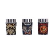 METALLICA SHOT GLASS SET 3.3IN (Net)