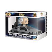 POP RIDES DLX BACK TO THE FUTURE S5 DOC W TIME MACHINE FIG (