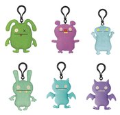 UGLYDOLL 4 1/2IN PLUSH BACKPACK CLIP 24 PC ASST