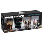 PINK FLOYD ALBUM COVERS 4 PACK 16OZ DRINKING GLASS SET