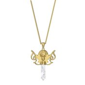 YU GI OH MONSTER REBORN 24IN GOLD NECKLACE