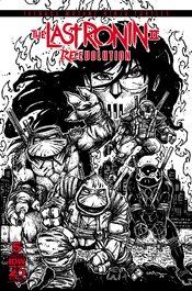 TMNT THE LAST RONIN II RE EVOLUTION #5 100 COPY EASTMAN B&W