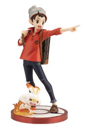 POKEMON VICTOR WITH SCORBUNNY ARTFX J STATUE