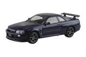 NISSAN R34 SKYLINE GT-R MIDNIGHT PURPLE 1/32 SNAP MDL KIT (N