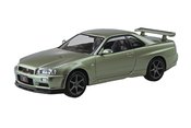 NISSAN R34 SKYLINE GT-R NUR MILLENNIUM JADE 1/32 SNAP KIT (N