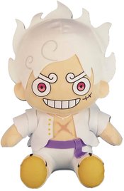 ONE PIECE GEAR 5 LUFFY GRIN SITTING POSE 12IN PLUSH  (C