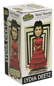 BEETLEJUICE HEAD KNOCKER LYDIA WEDDING BOBBLE HEAD