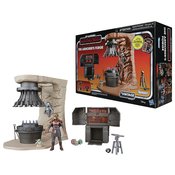 SW VINTAGE MANDALORIAN ARMORERS FORGE PLAYSET