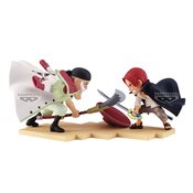 ONE PIECE LOG STORIES EDWARD NEWGATE VS SHANKS WCF FIG