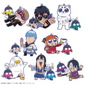 GINTAMA X OKAWABUKUBU OSHANTI RUBBER MASCOT 8PC BMB DS