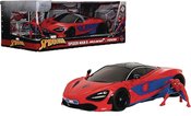 HWR MCLAREN 720S W/ SPIDER-MAN FIG 1/24 DIE-CAST VEHICLE (NE