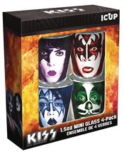 KISS SHOT MINI GLASS SET 4 PACK