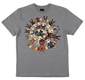 DOCTOR WHO KAWAII DOCTORS 2025 SZ XXL SPORTS GREY TS  (
