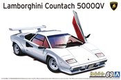 SUPER CAR 85 LAMBORGHINI COUNTACH 5000QV 1/24 MDL KIT