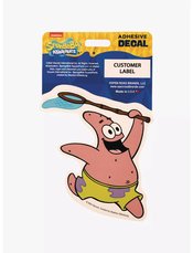 SPONGEBOB SQUAREPANTS PATRICK JELLYFISHING 5IN DECAL  (