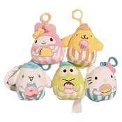 SANRIO SQUISHMALLOW FOOD TRUCK 3.5IN PLUSH CLIP 24PC ASST (N