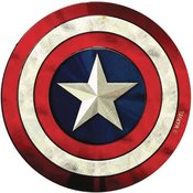 MARVEL CAPTAIN AMERICA SHIELD 2.5IN TIN MAGNET